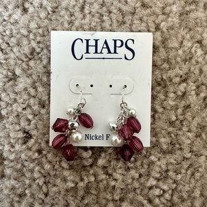 Chaps Dangle earrings